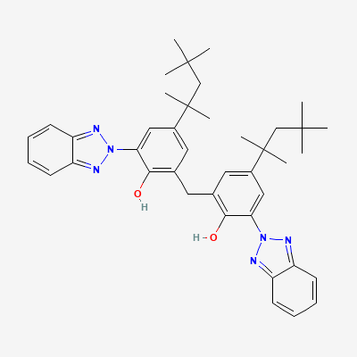 Структурна формула: METHYLENE BIS-BENZOTRIAZOLYL TETRAMETHYLBUTYLPHENOL