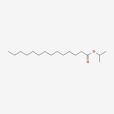 Структурна формула: ISOPROPYL MYRISTATE