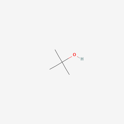 Структурна формула: T-BUTYL ALCOHOL