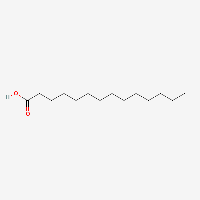 Структурна формула: MYRISTIC ACID