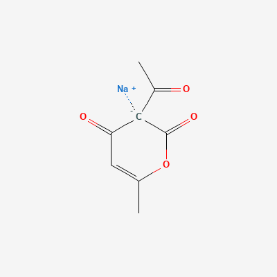 Структурна формула: SODIUM DEHYDROACETATE