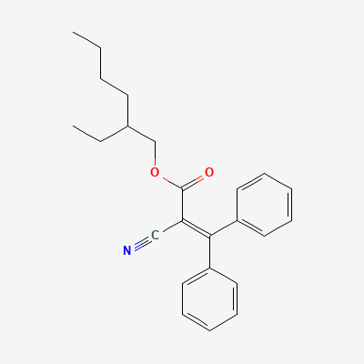 Структурна формула: OCTOCRYLENE