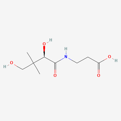 Структурна формула: PANTOTHENIC ACID
