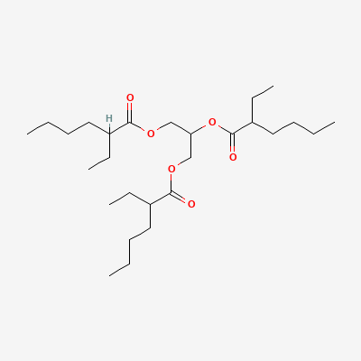 Структурна формула: TRIETHYLHEXANOIN