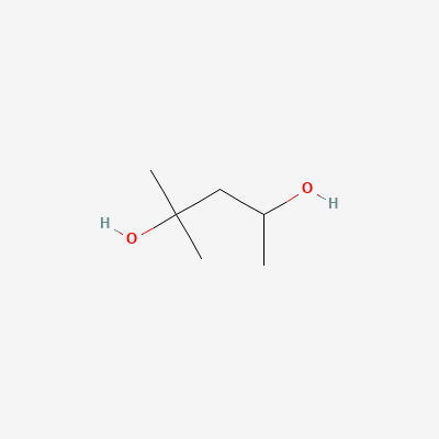 Структурна формула: HEXYLENE GLYCOL
