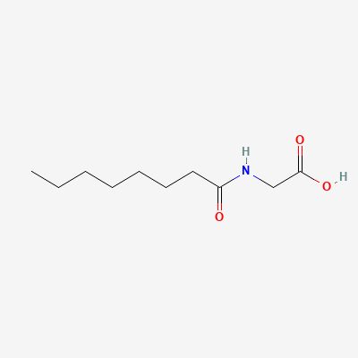 Структурна формула: CAPRYLOYL GLYCINE