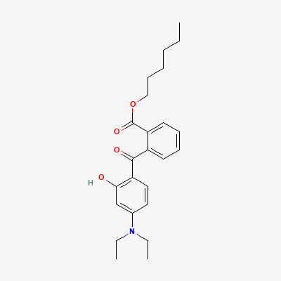 Структурна формула: DIETHYLAMINO HYDROXYBENZOYL HEXYL BENZOATE