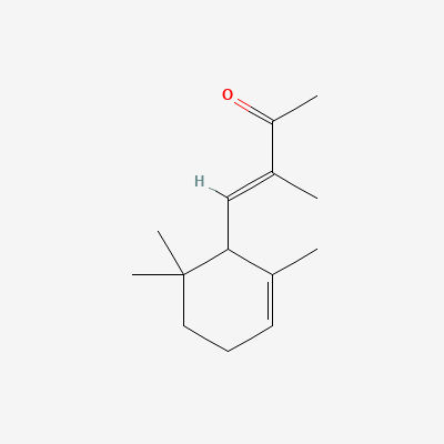 Структурна формула: ALPHA-ISOMETHYL IONONE