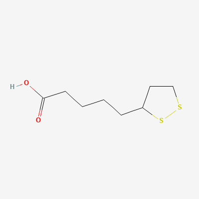 Структурна формула: THIOCTIC ACID