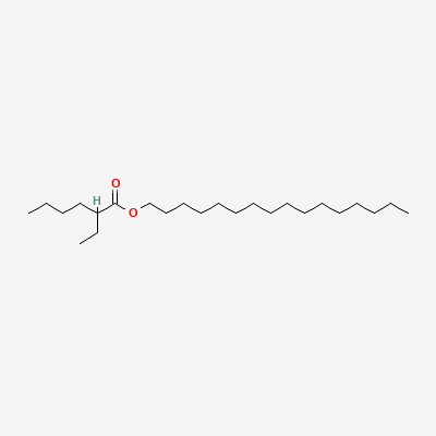 Структурна формула: CETYL ETHYLHEXANOATE