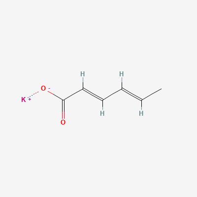 Структурна формула: POTASSIUM SORBATE