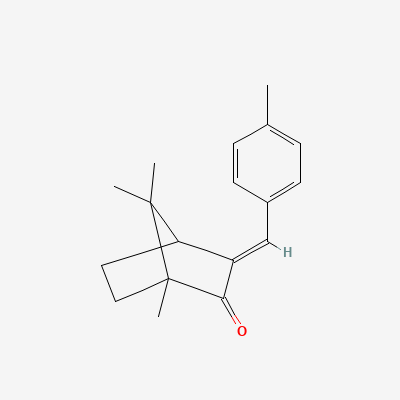 Структурна формула: 4-METHYLBENZYLIDENE CAMPHOR