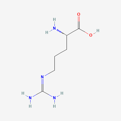 Структурна формула: ARGININE