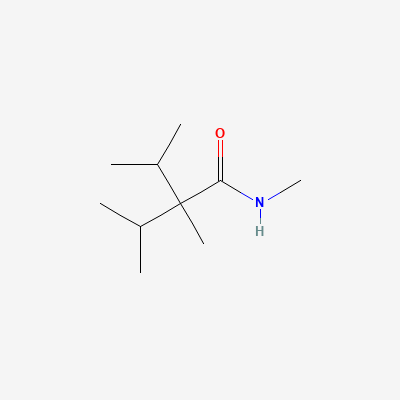 Структурна формула: METHYL DIISOPROPYL PROPIONAMIDE