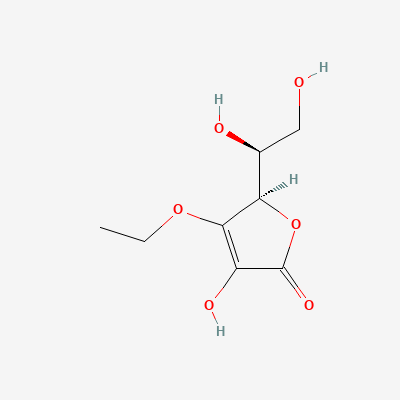 Структурна формула: 3-O-ETHYL ASCORBIC ACID