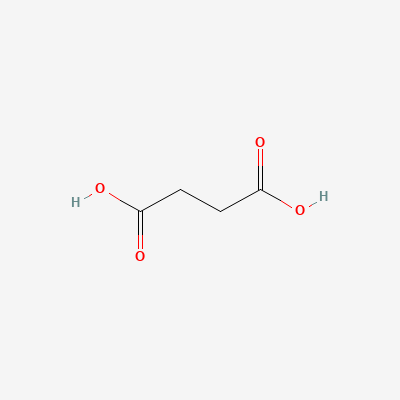 Структурна формула: SUCCINIC ACID