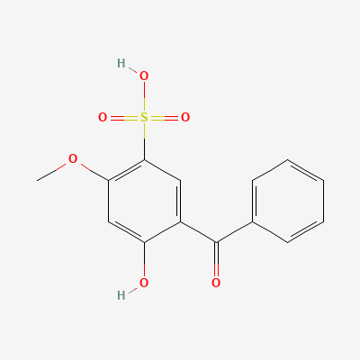 Структурна формула: BENZOPHENONE-4