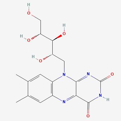 Структурна формула: RIBOFLAVIN