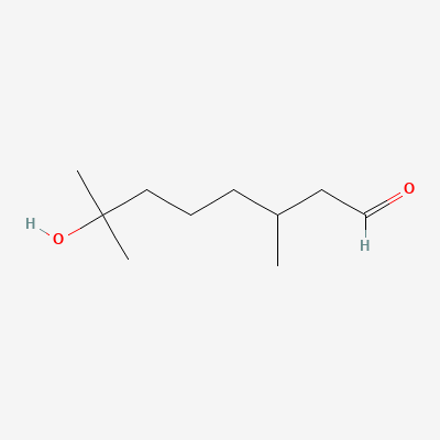 Структурна формула: HYDROXYCITRONELLAL