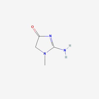 Структурна формула: 1-METHYLHYDANTOIN-2-IMIDE