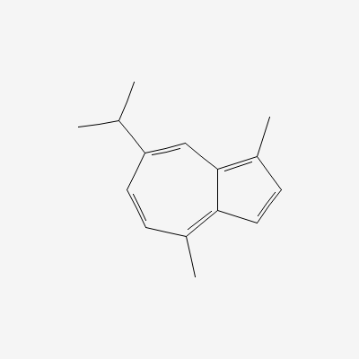 Структурна формула: GUAIAZULENE