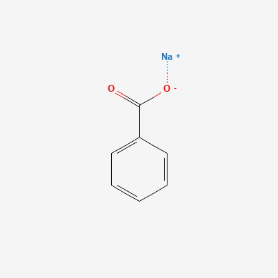 Структурна формула: SODIUM BENZOATE