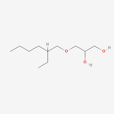 Структурна формула: ETHYLHEXYLGLYCERIN