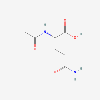 Структурна формула: ACETYL GLUTAMINE