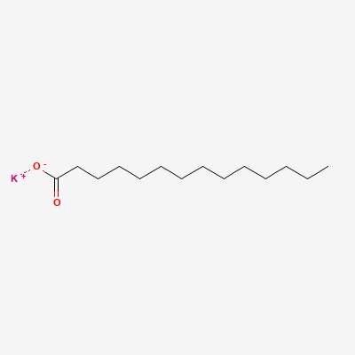 Структурна формула: POTASSIUM MYRISTATE