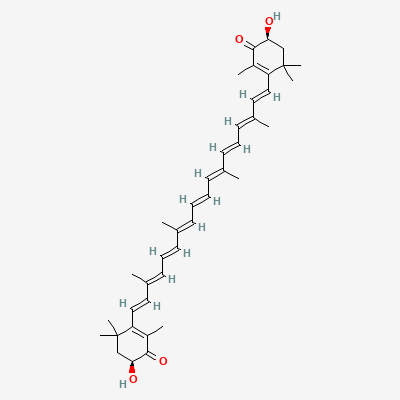 Структурна формула: ASTAXANTHIN