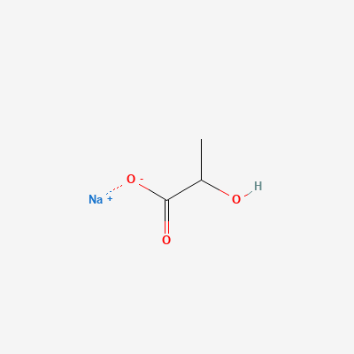Структурна формула: SODIUM LACTATE